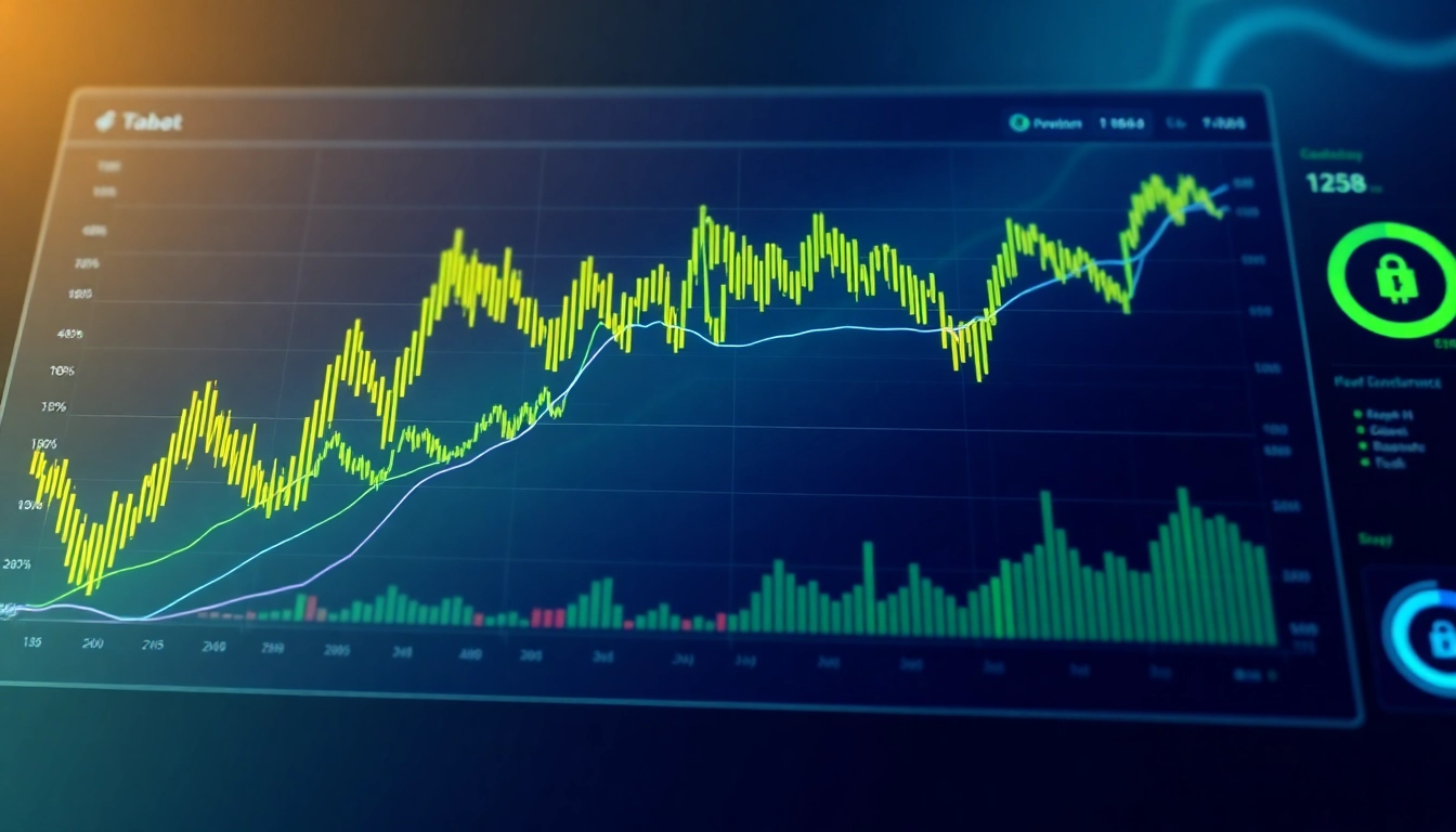 AICoin platform illustrating live crypto market charts and data analysis tools for traders and investors.