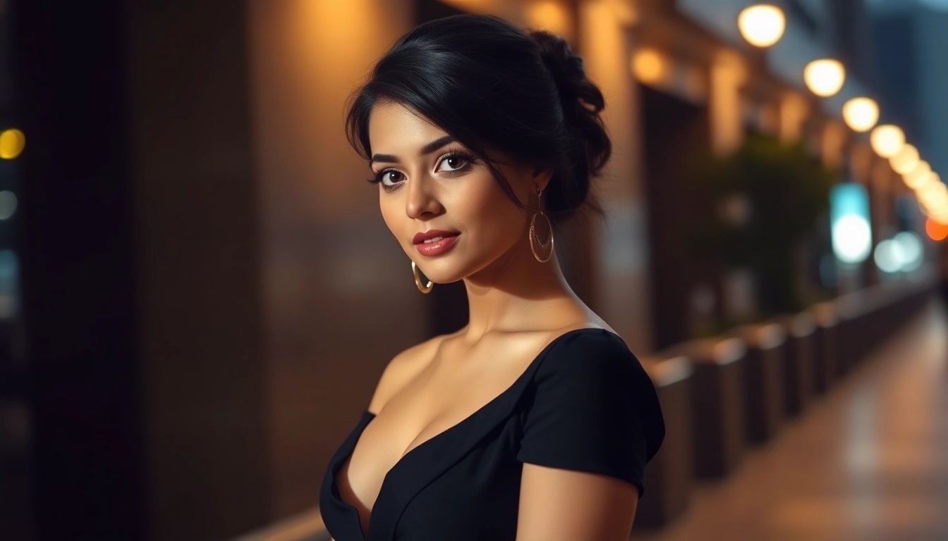 Bangalore Call Girl offering luxurious companionship in a stylish, confident pose for high-end clients.