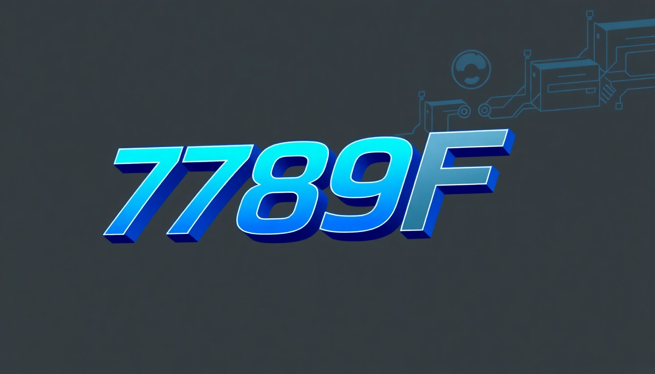 789F logo displayed prominently with modern design, representing innovation and trust in the brand.