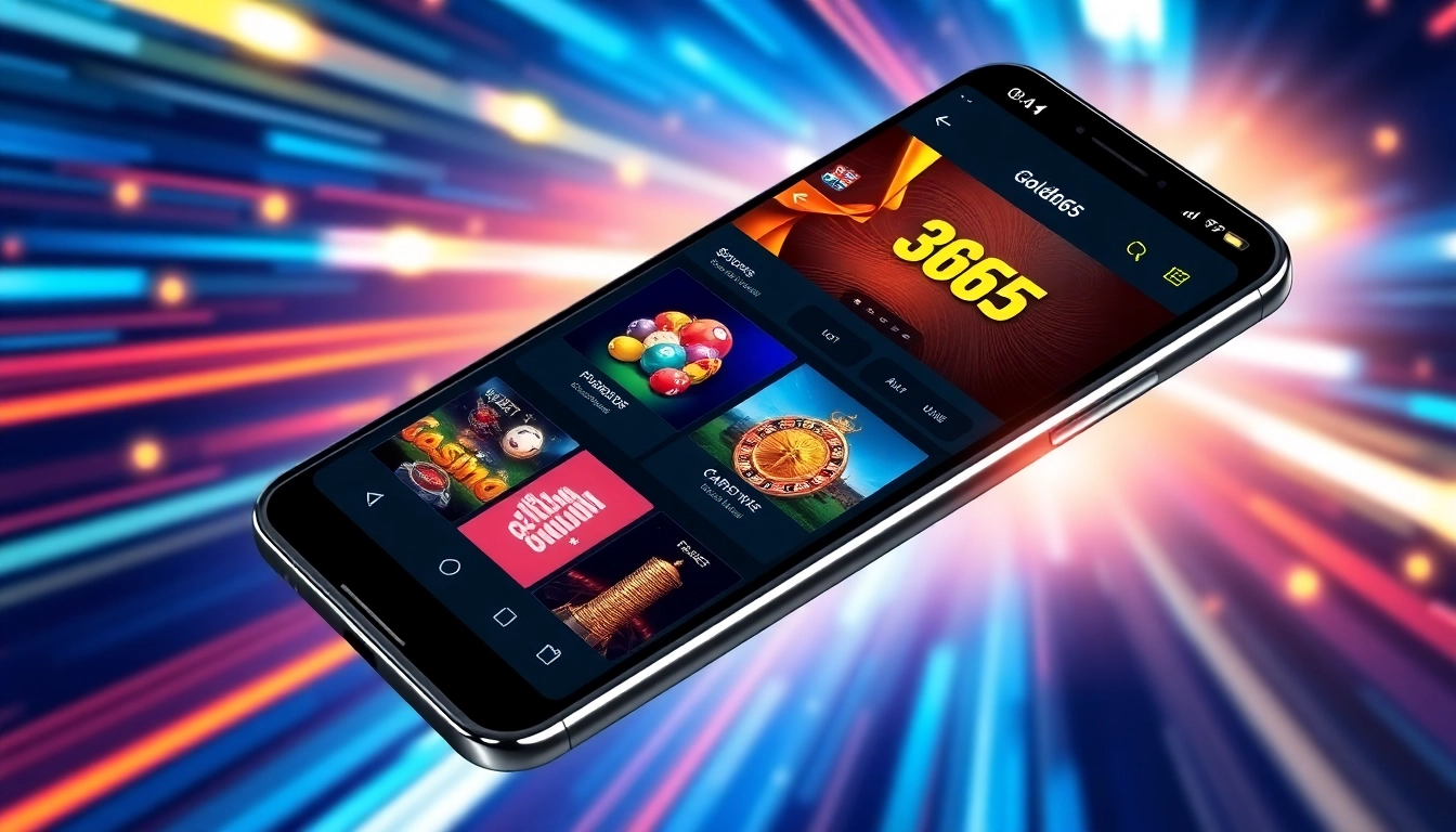 The Gold365 app offers seamless online sports betting and casino gaming for easy access on your mobile device.