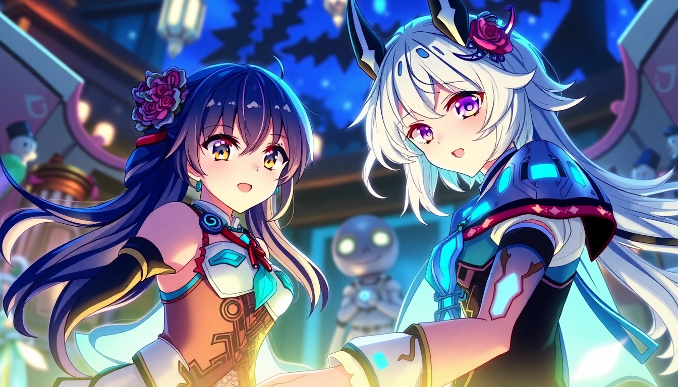 Hentai AI generated anime scene featuring detailed characters in a fantasy environment, showcasing customization and realism.