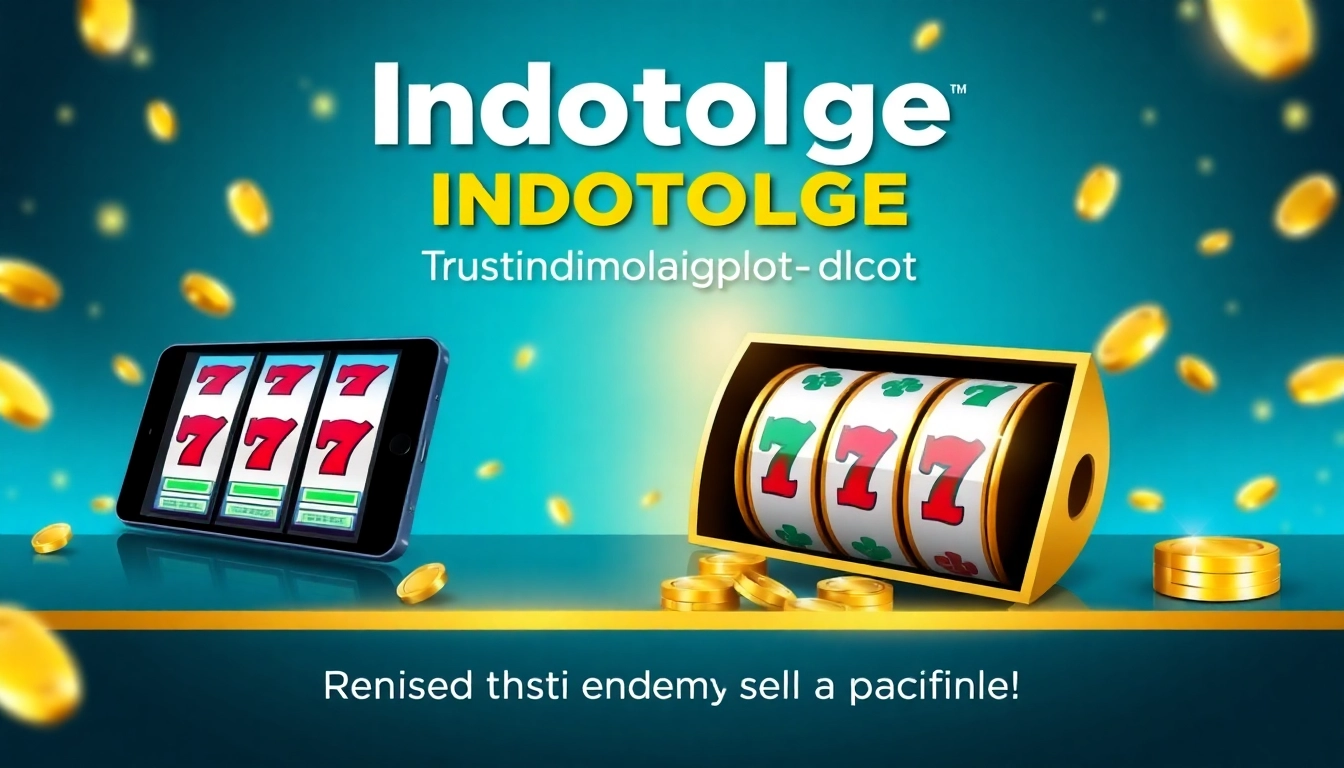 Indotogel platform banner: trusted slot play on mobile devices.