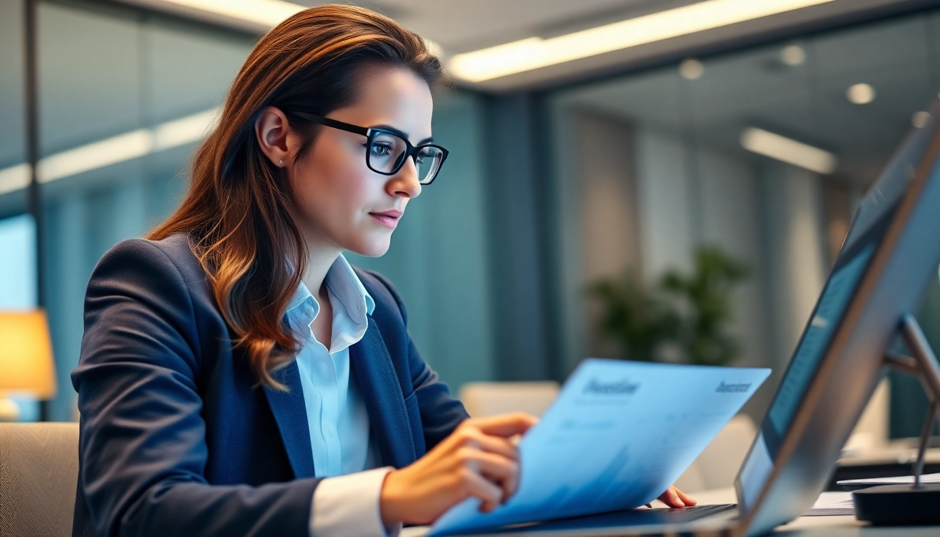 Skilled Cabinet comptable maroc conducting digital bookkeeping for business efficiency and accuracy