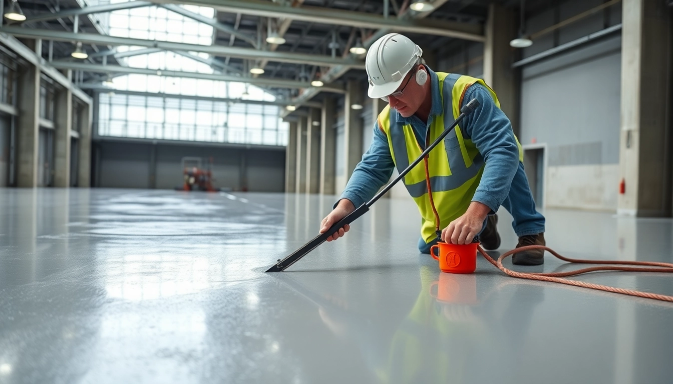 Liquid screeding Birmingham process showcasing expert installation of smooth, durable floor